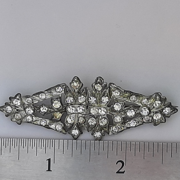 Vintage Rhinestone Brooch - Picture 4 of 5